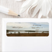 Bedruckte Vintage Landschaftsfarbe (Insitu)