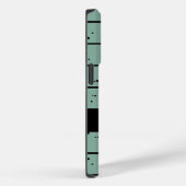 bedrückter blauer Sonnenuntergang Case-Mate iPhone Hülle (Rückseite / Rechts)