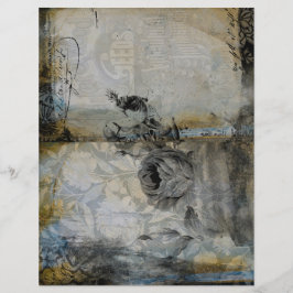 Bedrückter Hintergrund der Blume