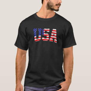 Bedrückter Preis für die US-amerikanische Flagge P T-Shirt