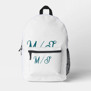 BEDRUCKTER RUCKSACK