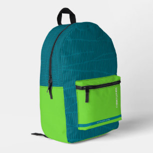  BEDRUCKTER RUCKSACK