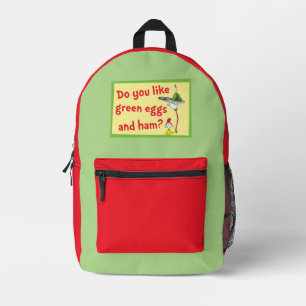  BEDRUCKTER RUCKSACK