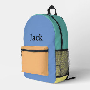  BEDRUCKTER RUCKSACK