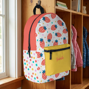  BEDRUCKTER RUCKSACK
