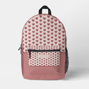 BEDRUCKTER RUCKSACK