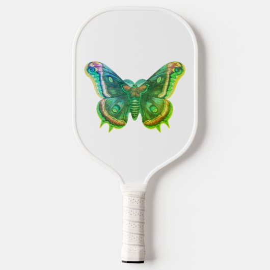 Bedrückter Schmetterling Nirvana Pickleball Schläger (Rückseite)