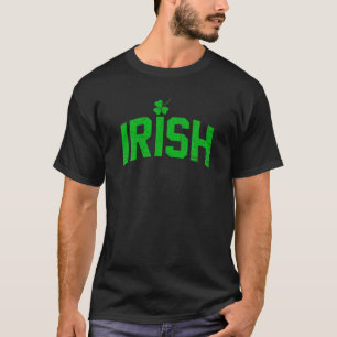 Bedrückter St. Patrick's Day Lucky Irish Clover Me T-Shirt