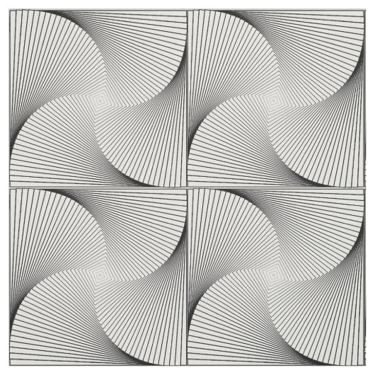 Bedrucktes Baumwollgewebe, gepolstertes Spiralmust Stoff (Muster)