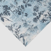 Bedrücktes Blumenmuster Seidenpapier (Detail)