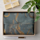Bedrucktes Dekor-Tissuepapier mit Sonnenmotiv Seidenpapier (Geschenk)