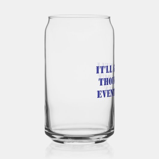 Bedrucktes Dosenglas - es wird gut durchdacht.. (Rechts)