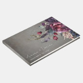 Bedrücktes Gästebuch für Wasserfarben (Ecke)