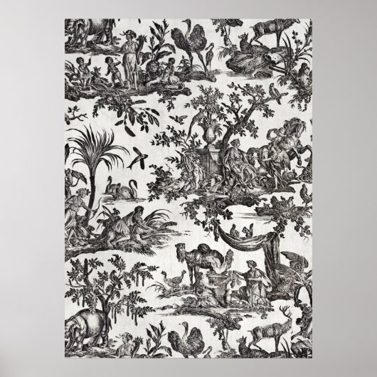 Bedrucktes Gewebe Poster (Vorne)