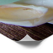 Bedrucktes Kühlglas Poster (Ecke)