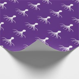 Bedrücktes Octopus-Design - Matte Wrapping Paper Geschenkpapier