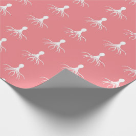 Bedrücktes Octopus-Design - Matte Wrapping Paper Geschenkpapier