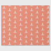 Bedrücktes Octopus-Design - Matte Wrapping Paper Geschenkpapier (Flach)