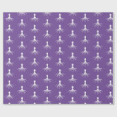 Bedrücktes Octopus-Design - Matte Wrapping Paper Geschenkpapier (Flach)