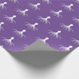 Bedrücktes Octopus-Design - Matte Wrapping Paper Geschenkpapier
