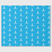 Bedrücktes Octopus-Design - Matte Wrapping Paper Geschenkpapier (Flach)