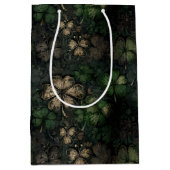 Bedrücktes St. Patrick's Day Pattern Mittlere Geschenktüte (Vorderseite)