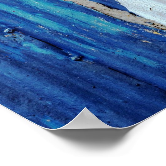 Bedrücktes Texas Star USA Foto Poster (Ecke)