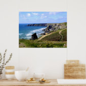 Bedruine Steps Cornwall Poster (Küche)
