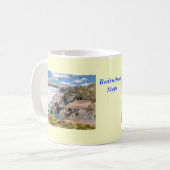 Bedruthan Schritte, Cornwall Kaffeetasse (Vorderseite Links)