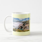 Bedruthan Schritte, Cornwall Kaffeetasse (Links)