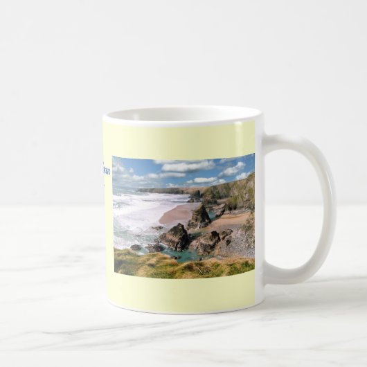 Bedruthan Schritte, Cornwall Kaffeetasse (Rechts)