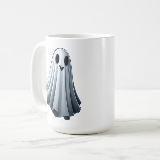 Bedsheet Ghost Kaffeetasse (Vorderseite Links)
