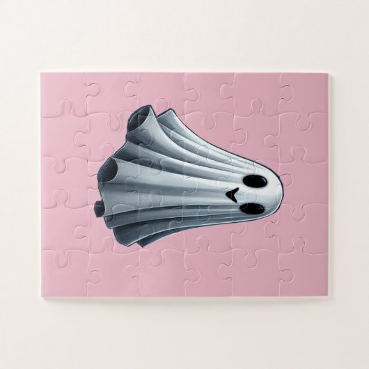 Bedsheet Ghost Puzzle (Horizontal)