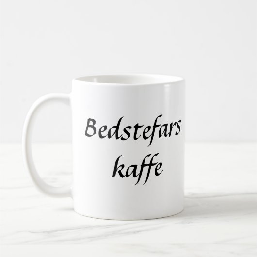 Bedstefars Kaffe Kaffeetasse (Links)
