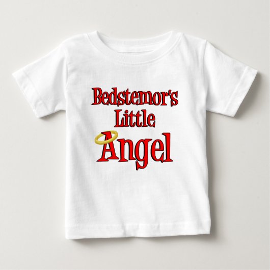 Bedstemor's Little Angel Baby T-shirt (Vorderseite)
