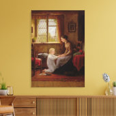 Bedtime, 1890 (Öl auf Tafel) Leinwanddruck (Insitu (Wohnzimmer))