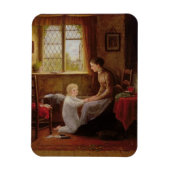 Bedtime, 1890 (Öl auf Tafel) Magnet (Vertikal)