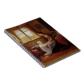 Bedtime, 1890 (Öl auf Tafel) Notizblock (Rechte Seite)