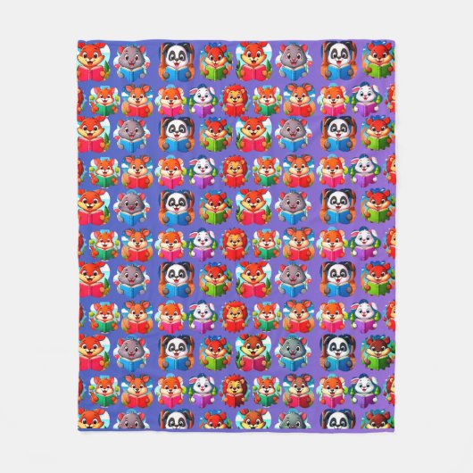 Bedtime Babies Cudly Fleece Blanket (Vorderseite)