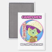 Bedtime Creations Candymen Magnet (Vorderseite/Rückseite)