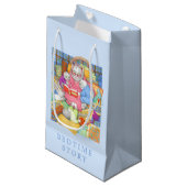 BEDTIME GESCHICHTE Kleine Geschenktüte - Blau (Vorderseite Schrägansicht)