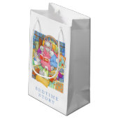BEDTIME GESCHICHTE Kleine Geschenktüte - weiß (Rückseite Schrägansicht)