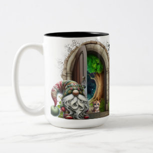 Bedtime Gnome Keramik Zweifarbige Tasse