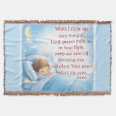 Bedtime Prayer for Kids Decke (Vorderseite)