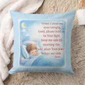 Bedtime Prayer for Kids Kissen (Decke)