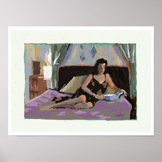 Bedtime Reading Poster (Vorne)