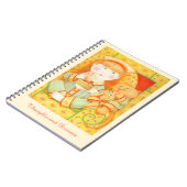 BEDTIME SNACK 6.5x8.75 Notebook - Creme Notizblock (Linke Seite)