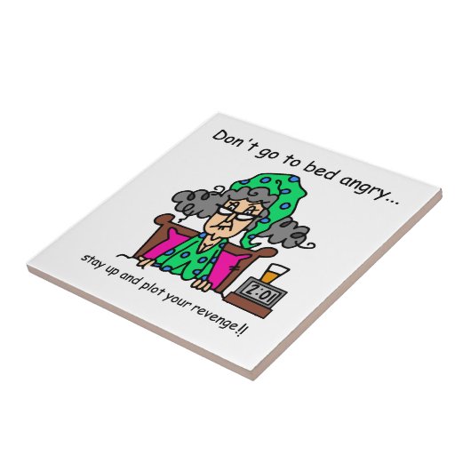 Bedtime-Spaß Fliese (Seite)
