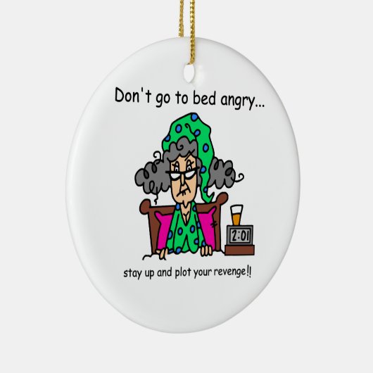 Bedtime-Spaß Keramik Ornament (Rechts)