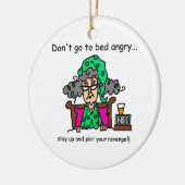 Bedtime-Spaß Keramik Ornament (Links)